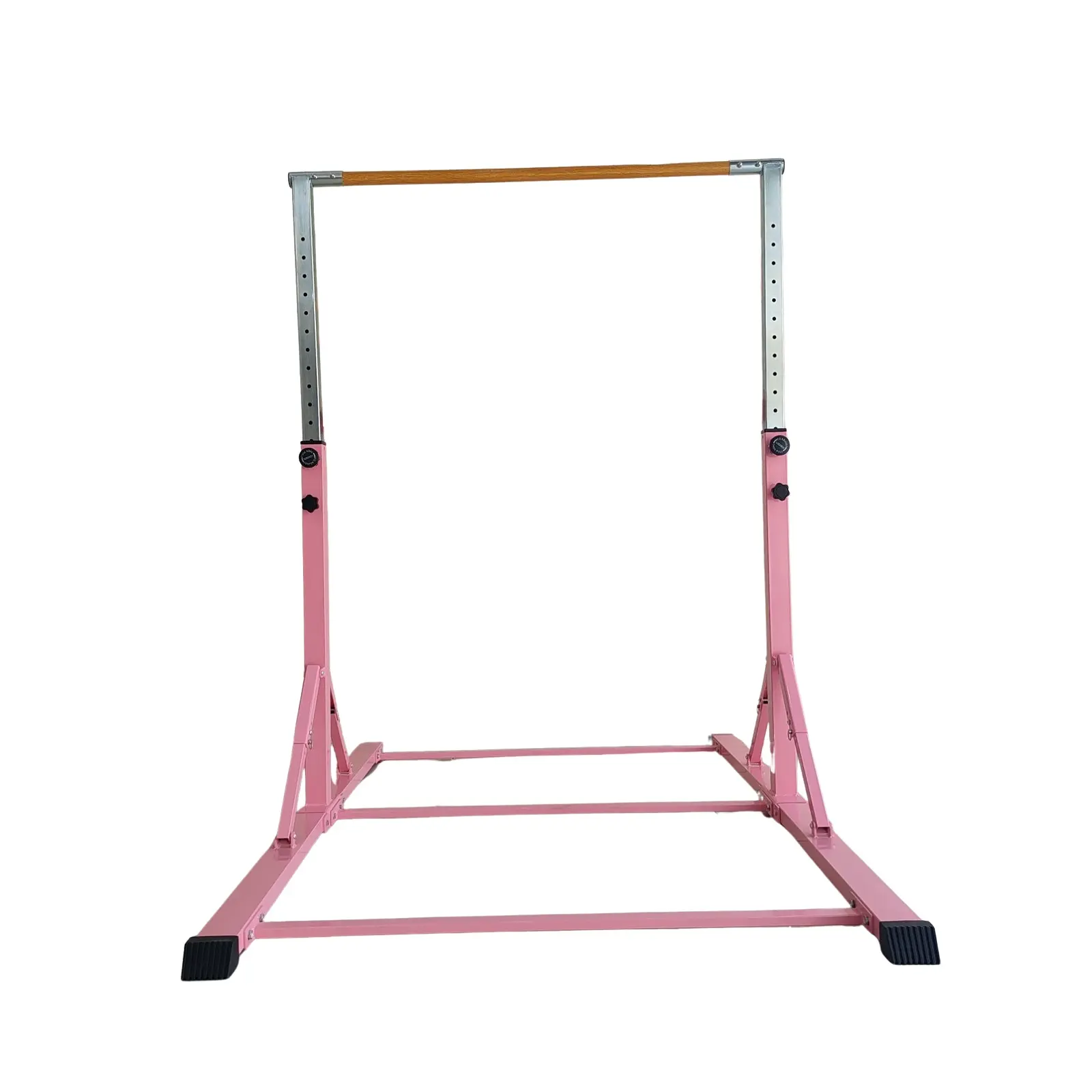 Gymnastická bradla MASTER 180 cm - skládací - růžová