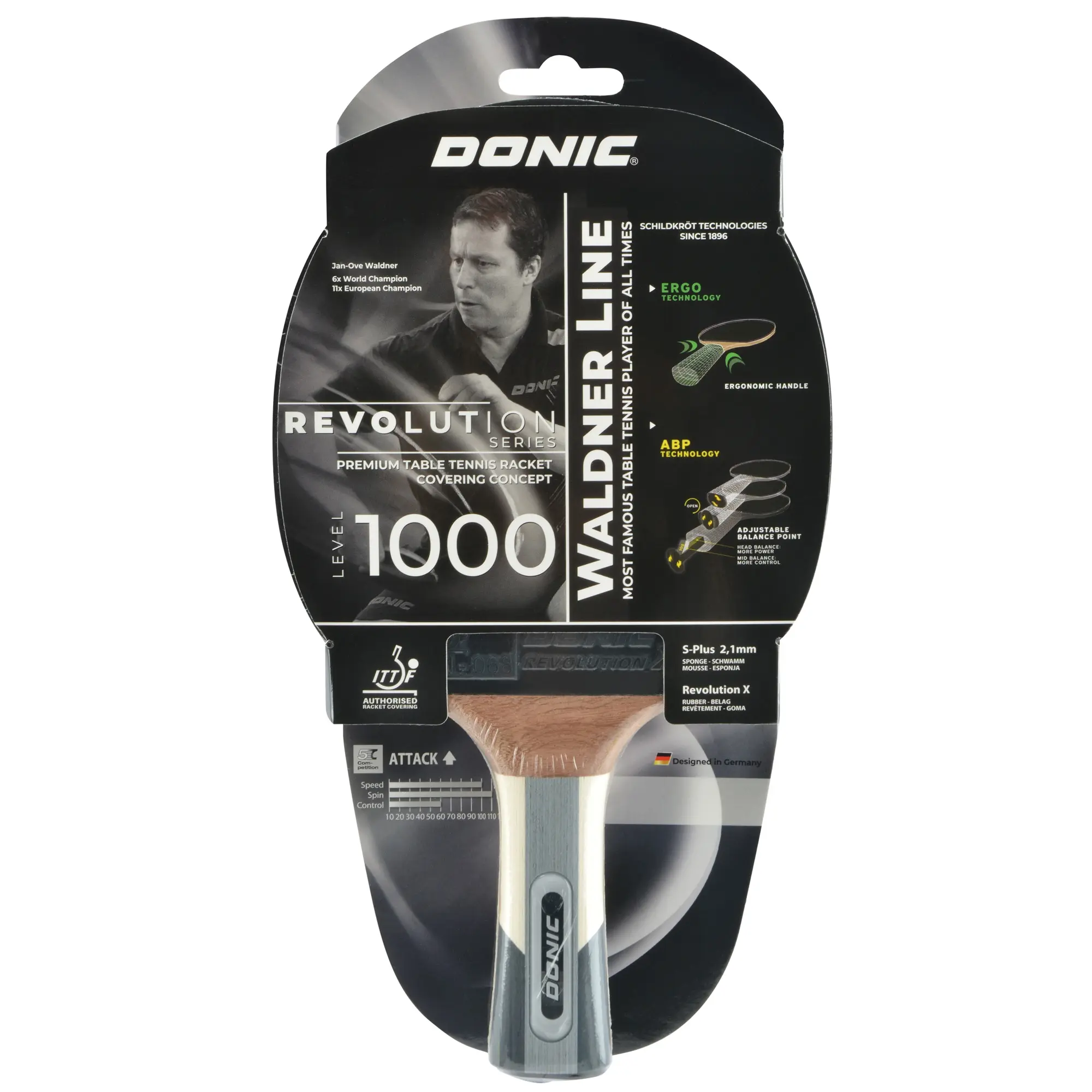 Pálka na stolní tenis DONIC Waldner 1000