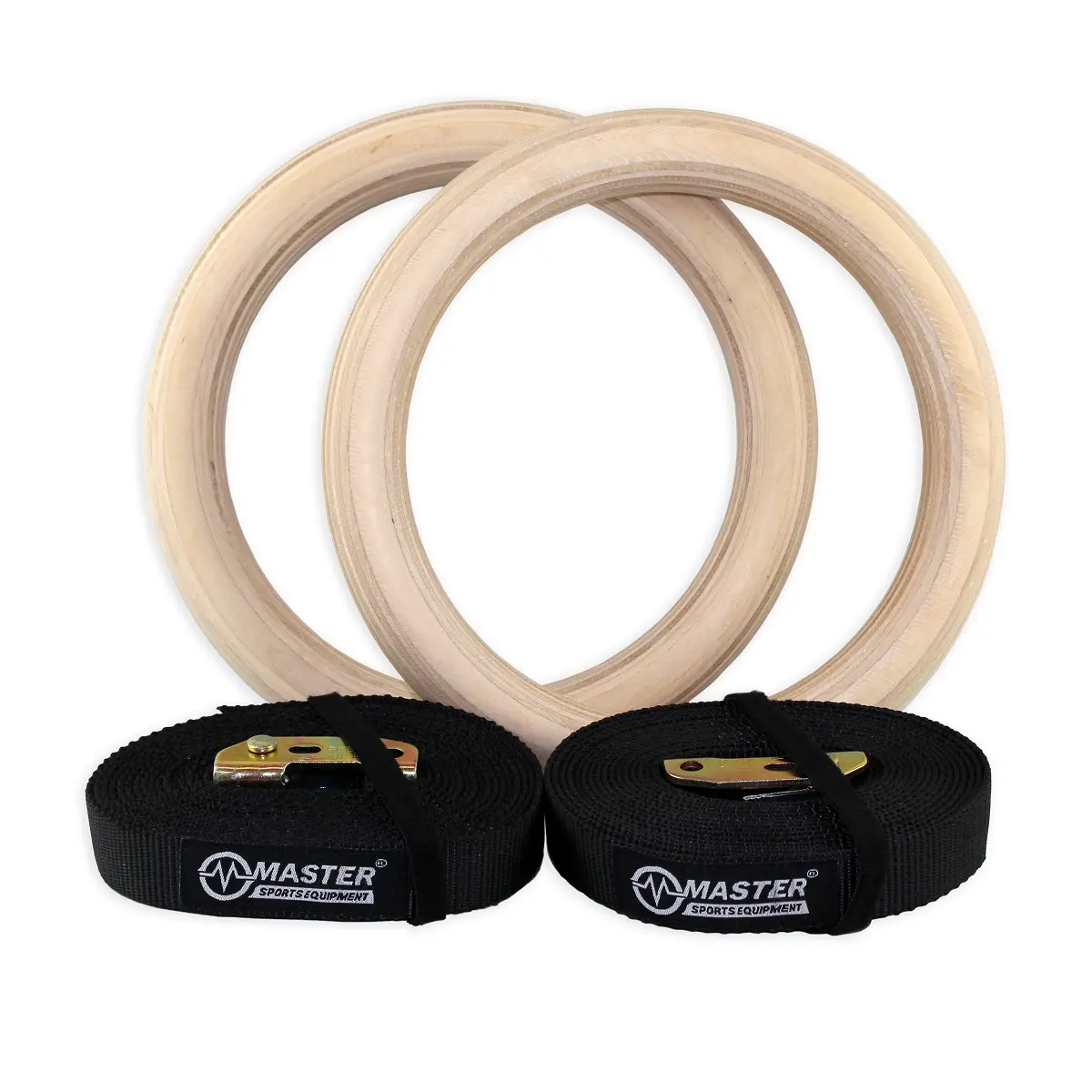 Dřevěné gymnastické kruhy MASTER průměr 23 cm