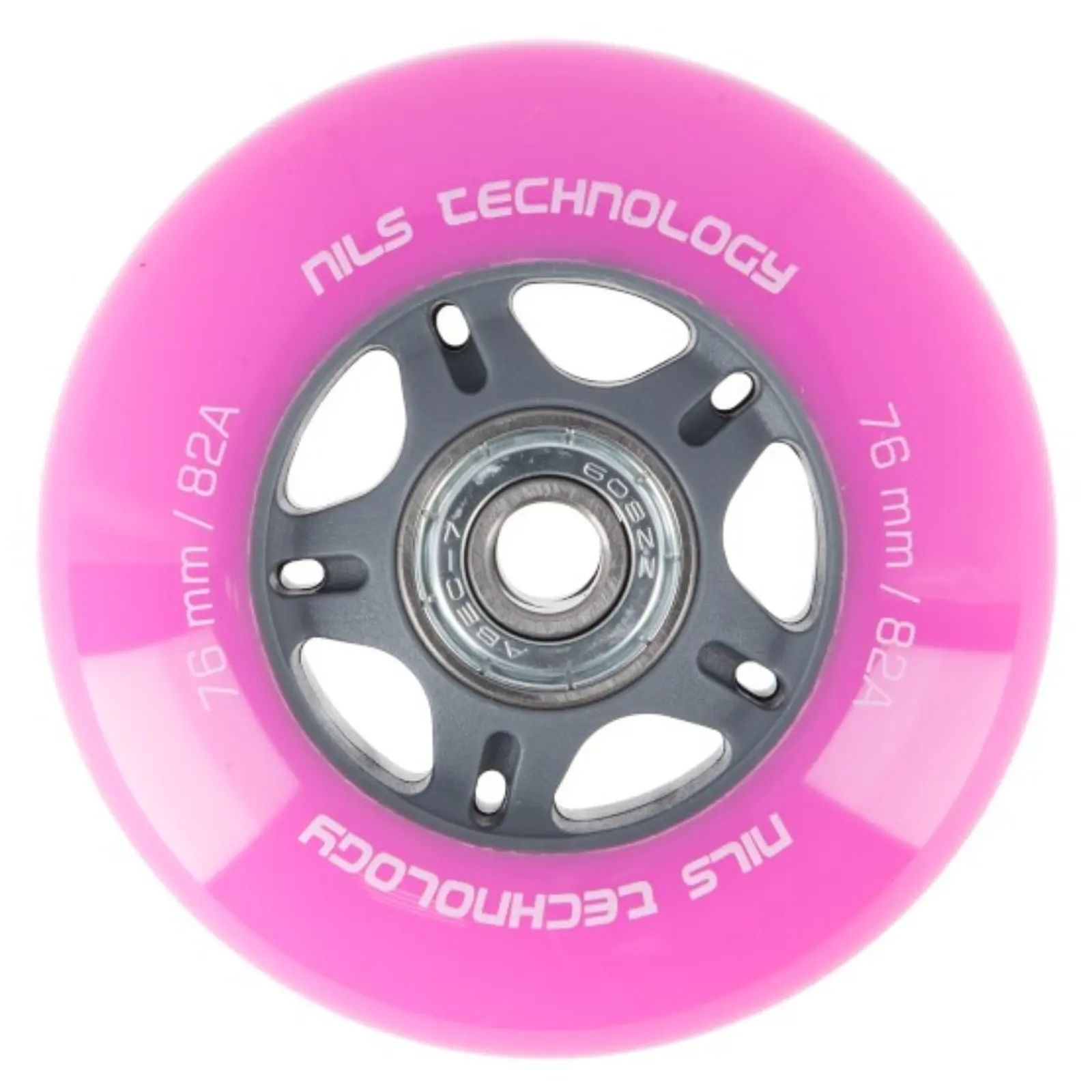 Nils PU kolečka s ložisky EXTREME 70x24mm ABEC 7 růžové