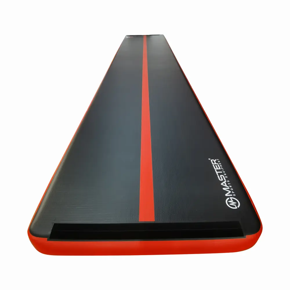 Airtrack MASTER S-Pro nafukovací žíněnka 800 x 150 x 20 cm - černá - červená