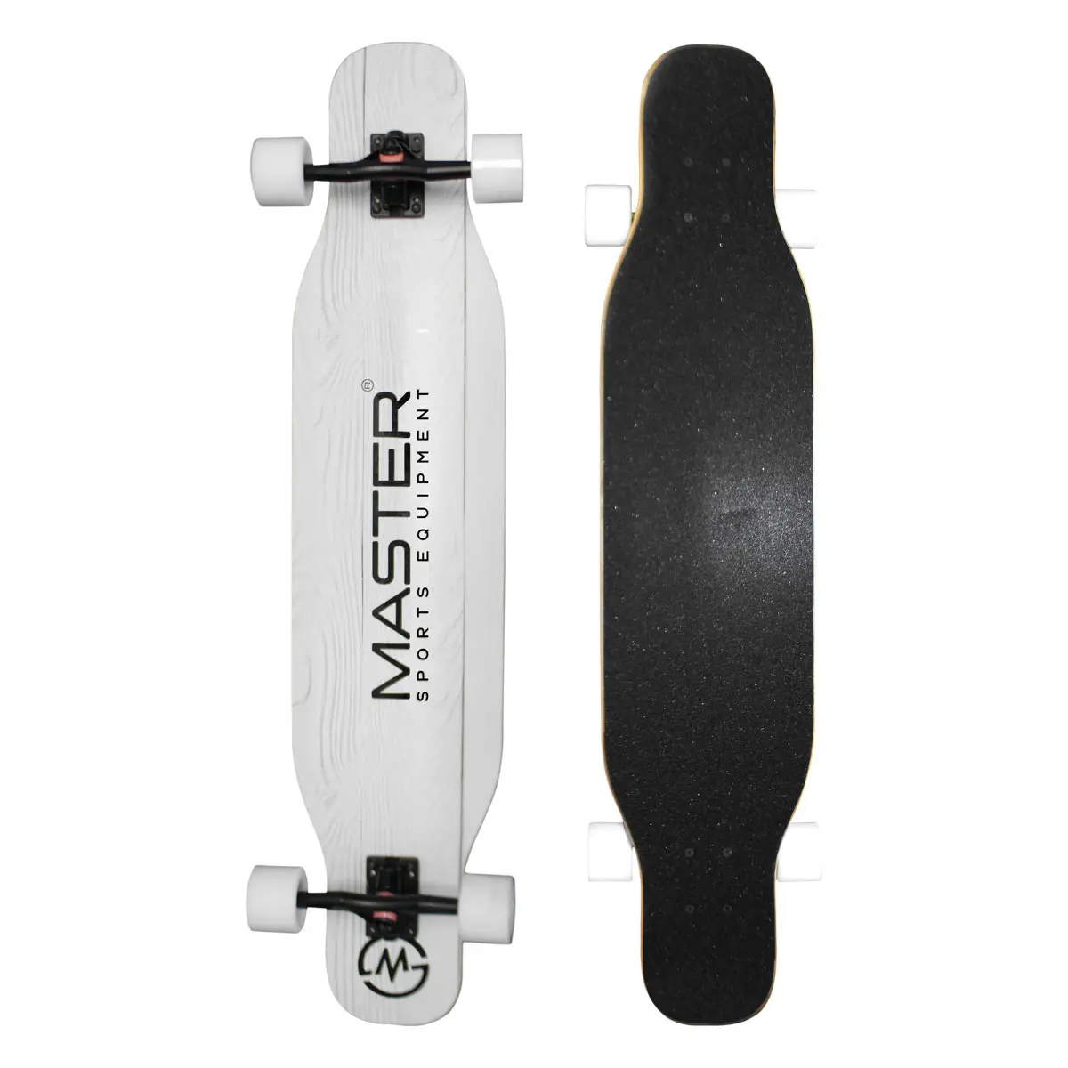 Longboard MASTER 42" dancing style - white wood