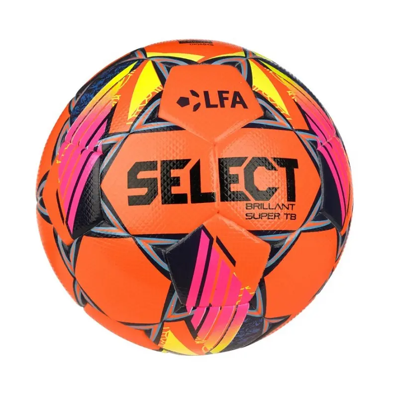 Fotbalový míč SELECT FB Brillant Super TB CZ Chance Liga 2024/25 5 oranžová-modrá