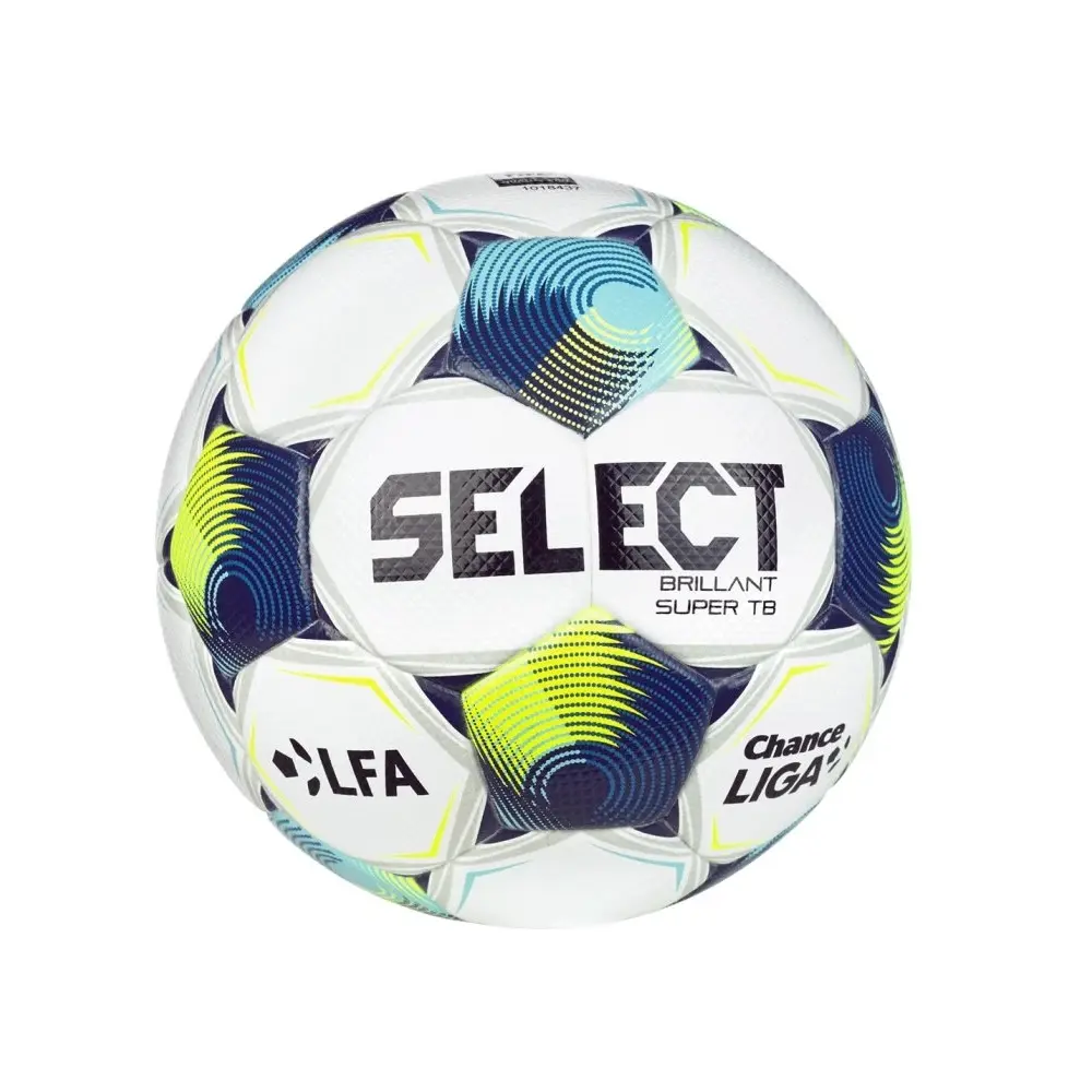 Fotbalový míč SELECT FB Brillant Super TB CZ Chance Liga 2025/26 5 bílo-modrá