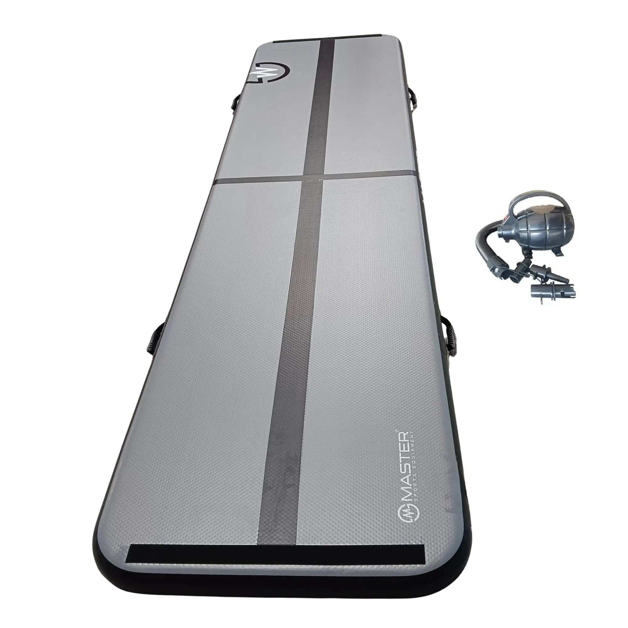 Airtrack MASTER S-Pro nafukovací žíněnka 800 x 150 x 20 cm - antracit - černá