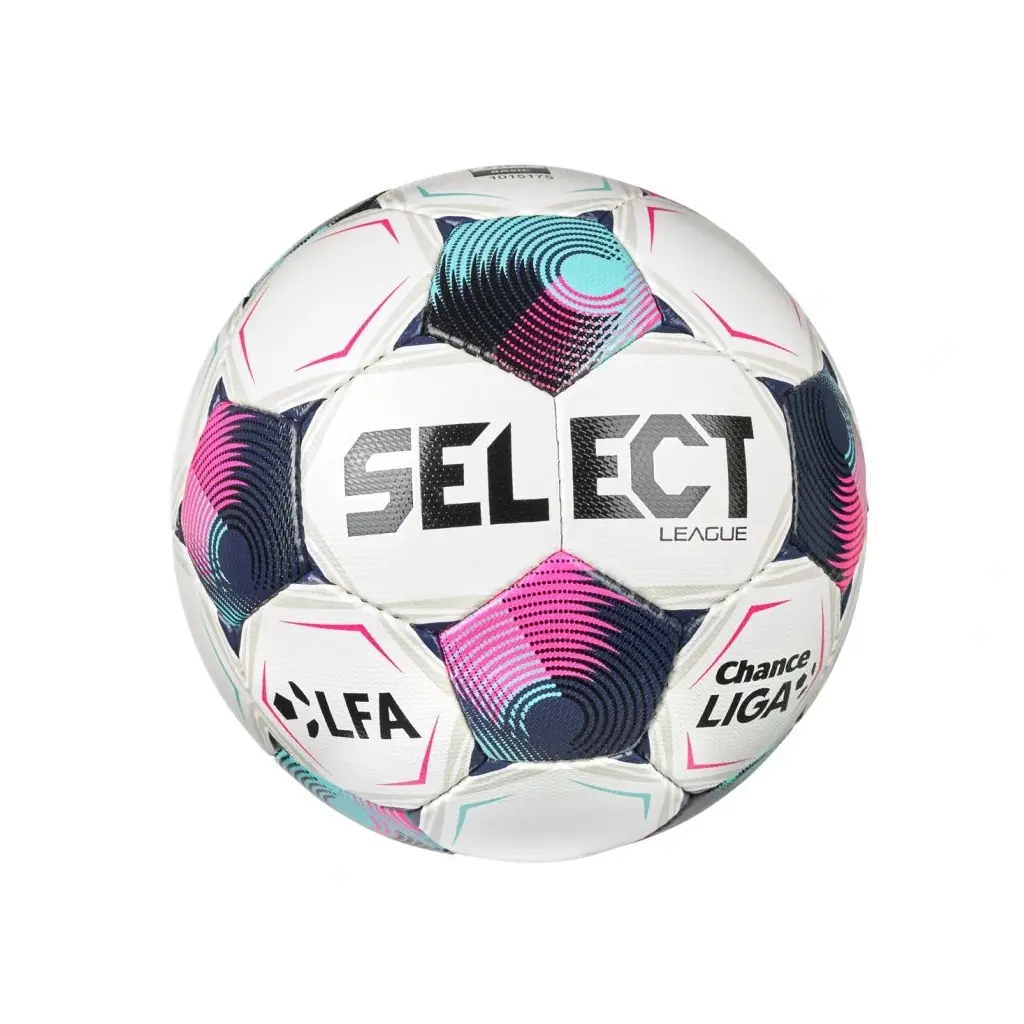 Fotbalový míč SELECT FB League CZ Chance Liga 2026/27 5 bílo-růžová