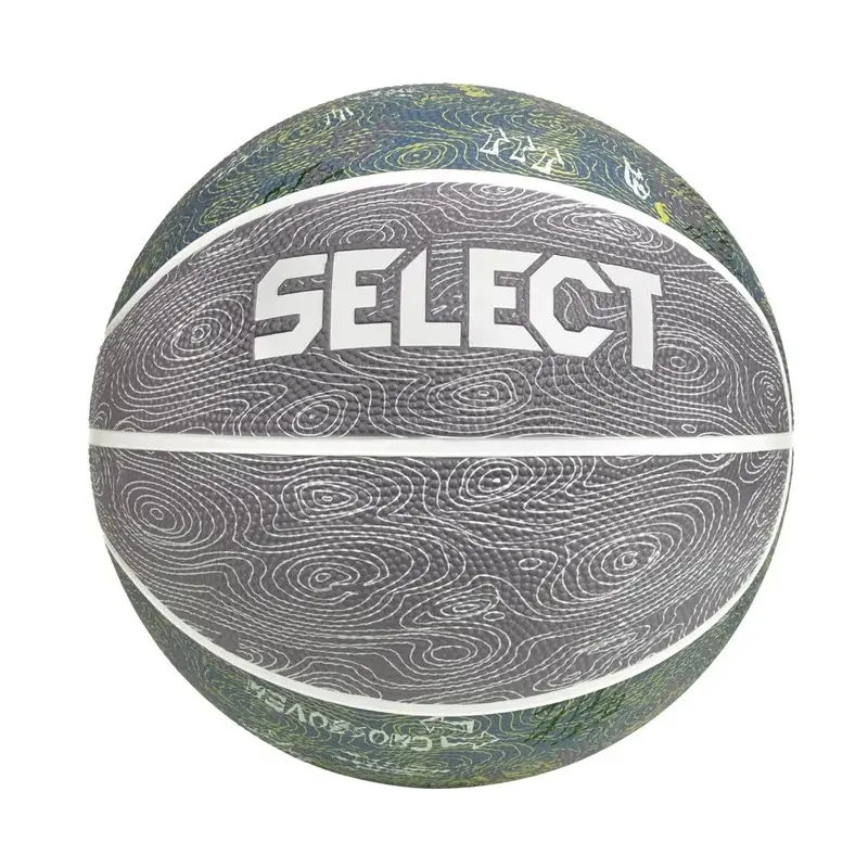 Basketbalový míč SELECT FB Basketball 7 modro-fialová