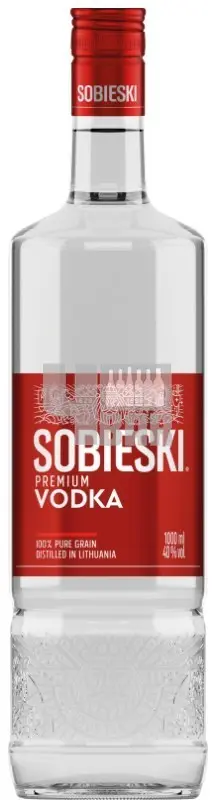 Sobieski vodka 40% 1 l (holá láhev)