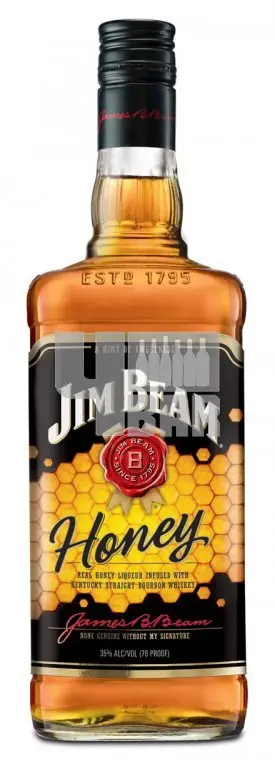 Jim Beam Honey 32,5% 1 l (holá láhev)