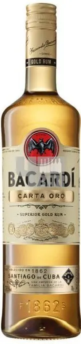 Bacardi Carta Oro 37,5% 0,7l