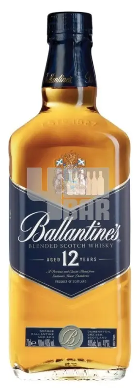 Ballantines 12y 40% 0,7 l (holá láhev)