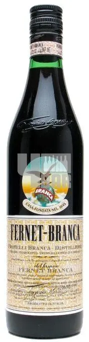 Fernet Branca 39% 0,7 l (holá láhev)