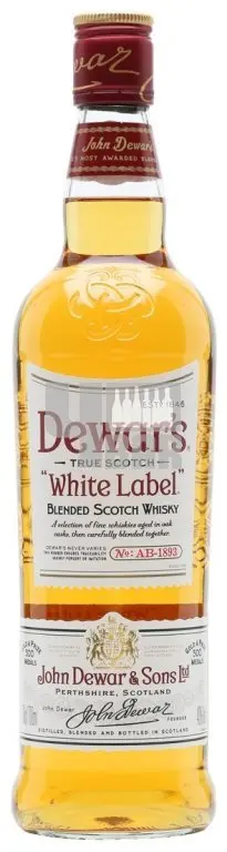 Dewars White Label 0,7L 40% (holá láhev)