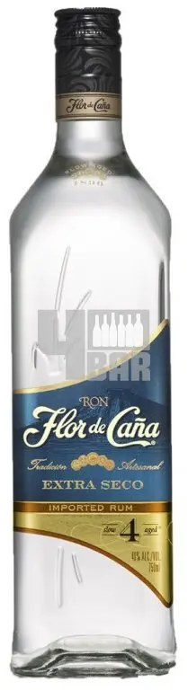 Flor de Cana Extra Dry Rum 4y 40% 1 l (holá láhev)