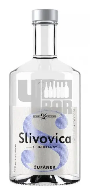 Žufánek Slivovica 50% 0,5l