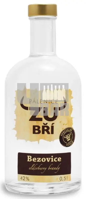 Bezovice Pálenice Zubří 42 % 0,5 l