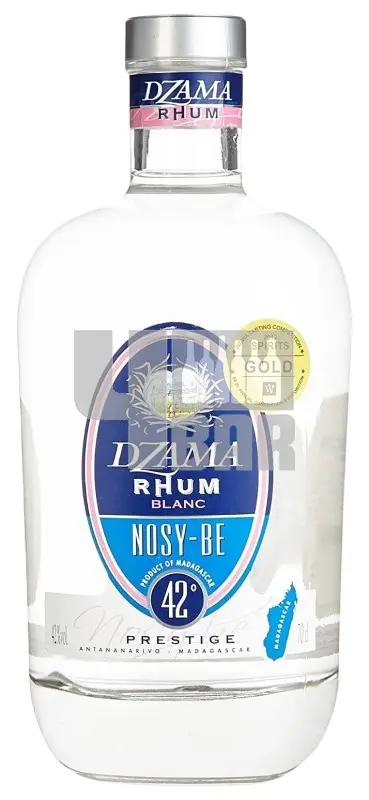 Dzama Nosy-Bé Blanc Prestige Rhum 42% 0,7l (holá láhev)