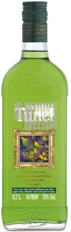 TUNEL ABSINTH GREEN 80% 0,7 l (holá láhev)