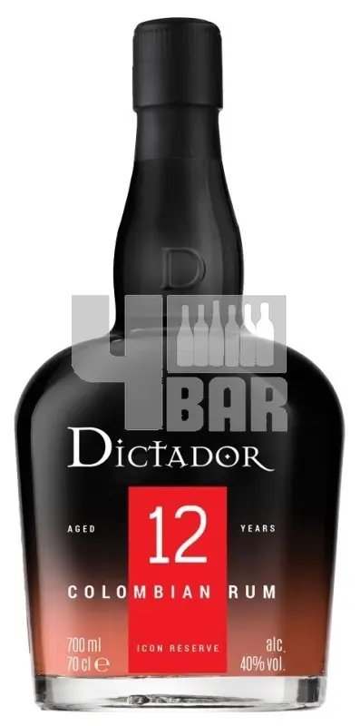 Dictador Rum Dictador 12YO 0,7l 40% + Dárkové balení