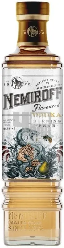 Nemiroff Burning Pear 40% 0,7 l (holá láhev)
