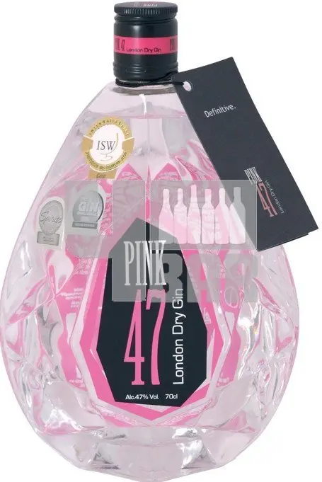 London Dry Gin Pink 47 0,7 l (holá láhev)
