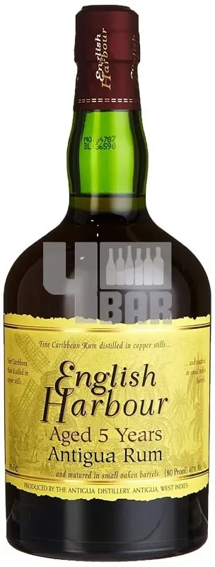 English harbour 5y 40% 0,7 l (holá láhev)
