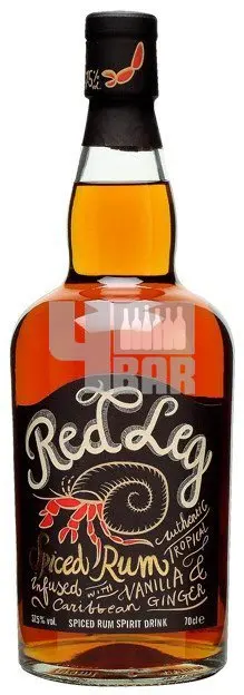 RedLeg Spiced Rum 37,5% 0,7 l (holá láhev)