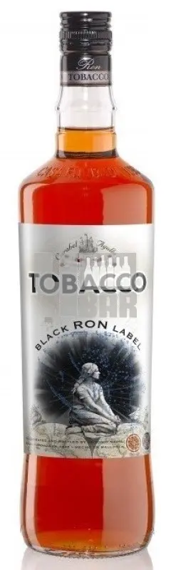 TOBACCO BLACK 37,5% 1 l (holá láhev)