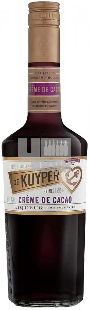 De Kuyper Créme de Cacao Brown 24% 0,7 l (holá láhev)