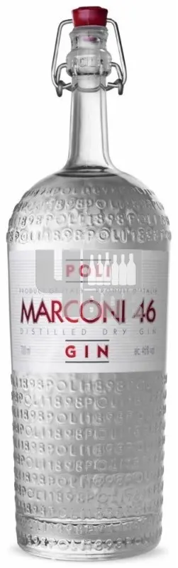 Gin Marconi 46 Jacopo Poli 46% 0,7l (holá láhev)