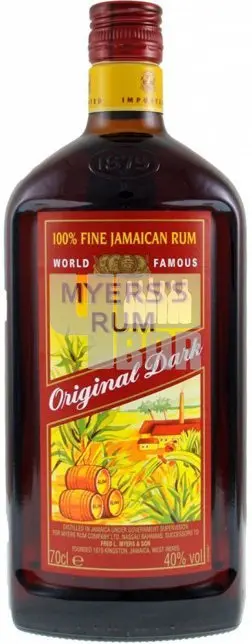 MYERS ORIGINAL Dark 40% 0,7 l (holá láhev)