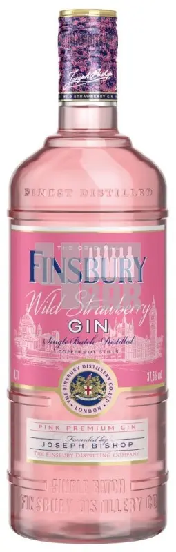 Gin Finsbury Wild Strawberry 37,5% 0,7l (holá láhev)