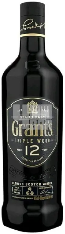 Grants Triple Wood 12y 40% 1 l (holá láhev)