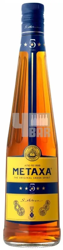 Metaxa 5* 38% 1l