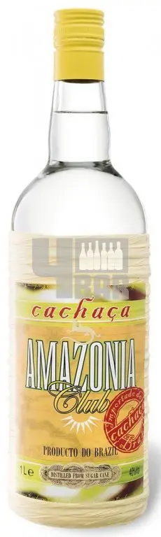 Cachaca Amazonia Club 40% 1 l (holá láhev)