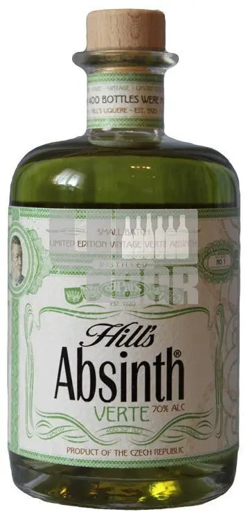 Hill's Absinth Verte 70% 0,5 l (holá láhev)