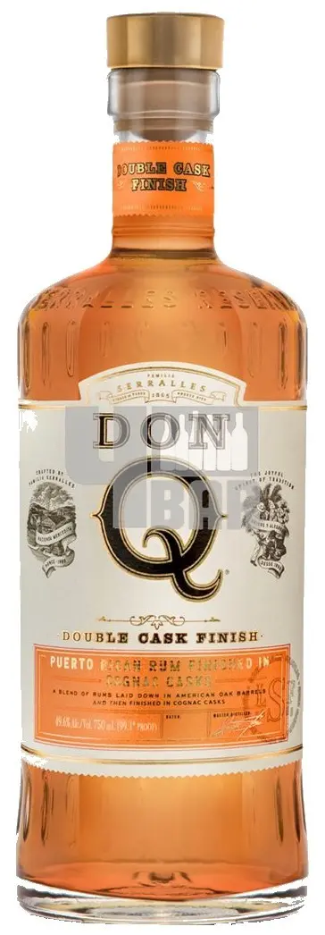 Don Q Double Aged Cask Cognac Finish 49,6% 0,7 l (holá láhev)