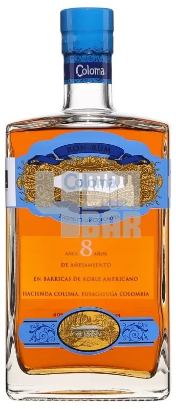 Coloma Rum 8y 40% 0,7 l (karton)
