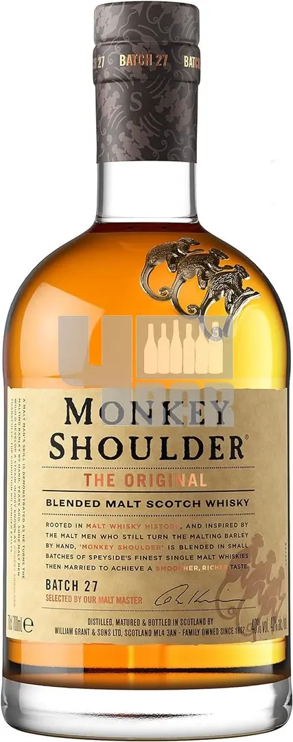 Monkey Shoulder 40% 1 l (holá láhev)