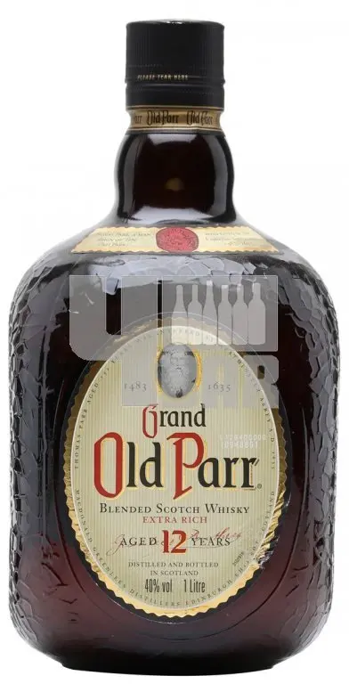 Grand Old Parr 12yo 40% 1 l (holá láhev)
