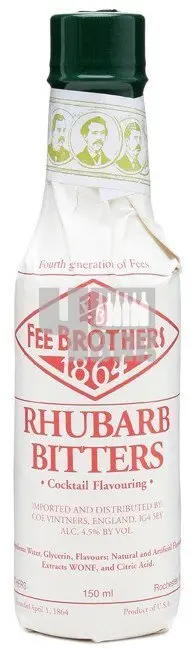 Fee Brothers Rhubarb Bitters 0,15 l (holá láhev)