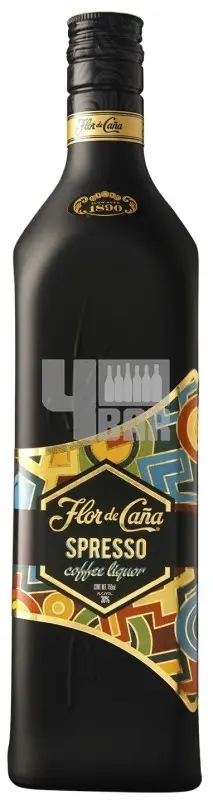 Flor de Cana Spresso Coffee Liquer 30% 0,7 l (holá láhev)