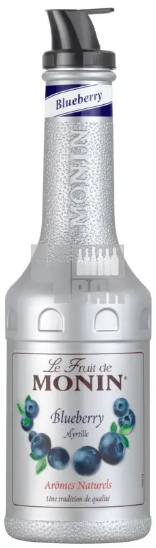 Monin puree blueberry 1l - pyré borůvka (holá láhev)