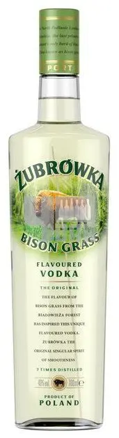 Zubrowka Bison Grass Vodka 40% 1 l (holá láhev)