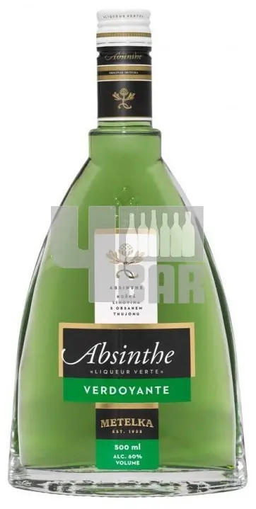 Metelka Absinthe Verdoyante 60% 0,5 l (holá láhev)