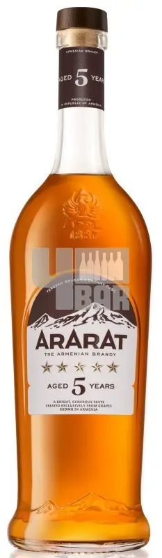 Ararat 5y 40% 0,7 l (holá láhev)