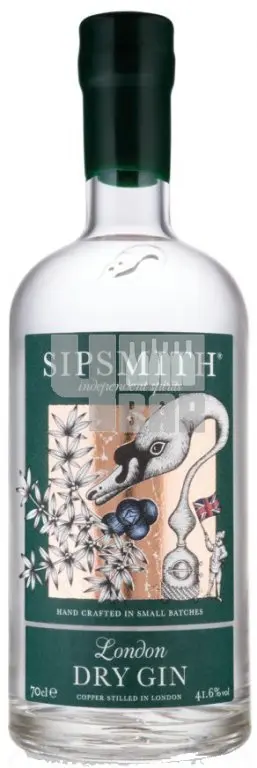Sipsmith London Dry Gin 41,6% 0,7 l (holá láhev)