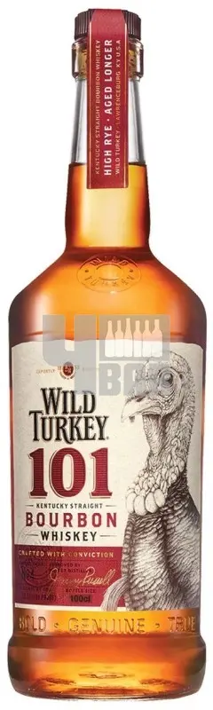 Wild Turkey 101 50,5% 1l (holá láhev)