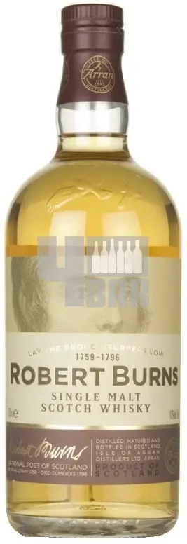 Arran Robert Burns 5y 43% 0,7 l (tuba)