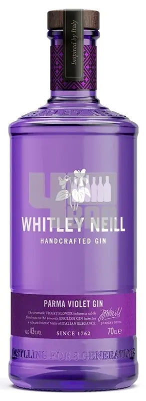 Whitley Neill Parma Violet Gin 43% 0,7 l (holá láhev)